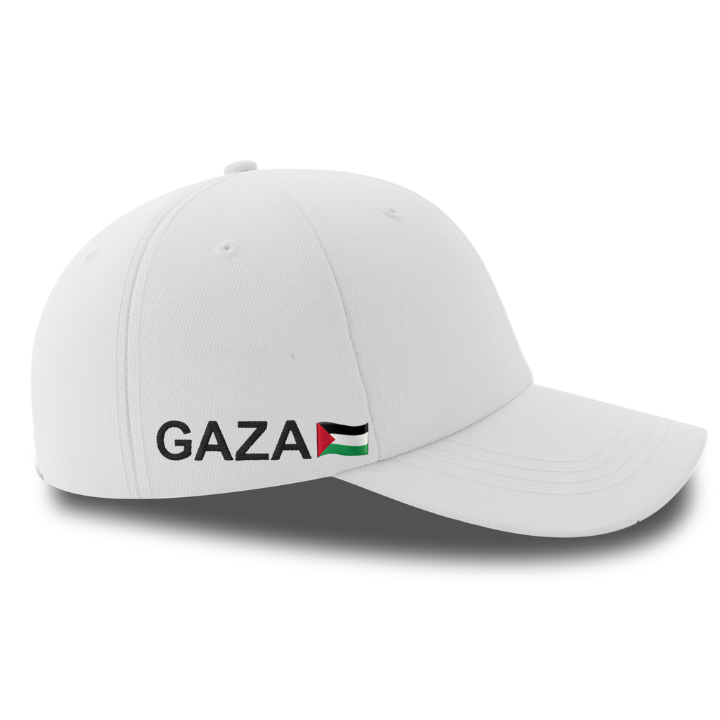 Jah’s Place “Free Gaza” White Statement Cap – 999 Edition