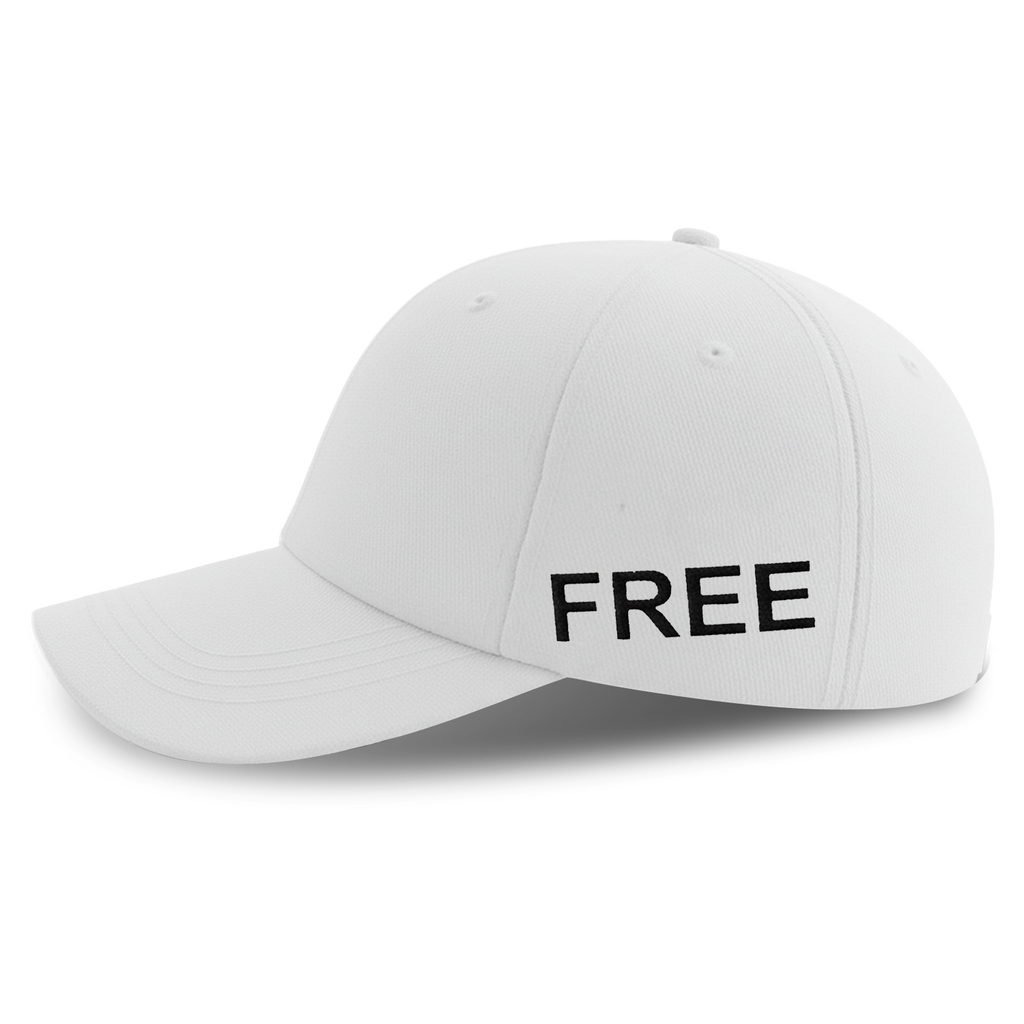 Jah’s Place “Free Gaza” White Statement Cap – 999 Edition